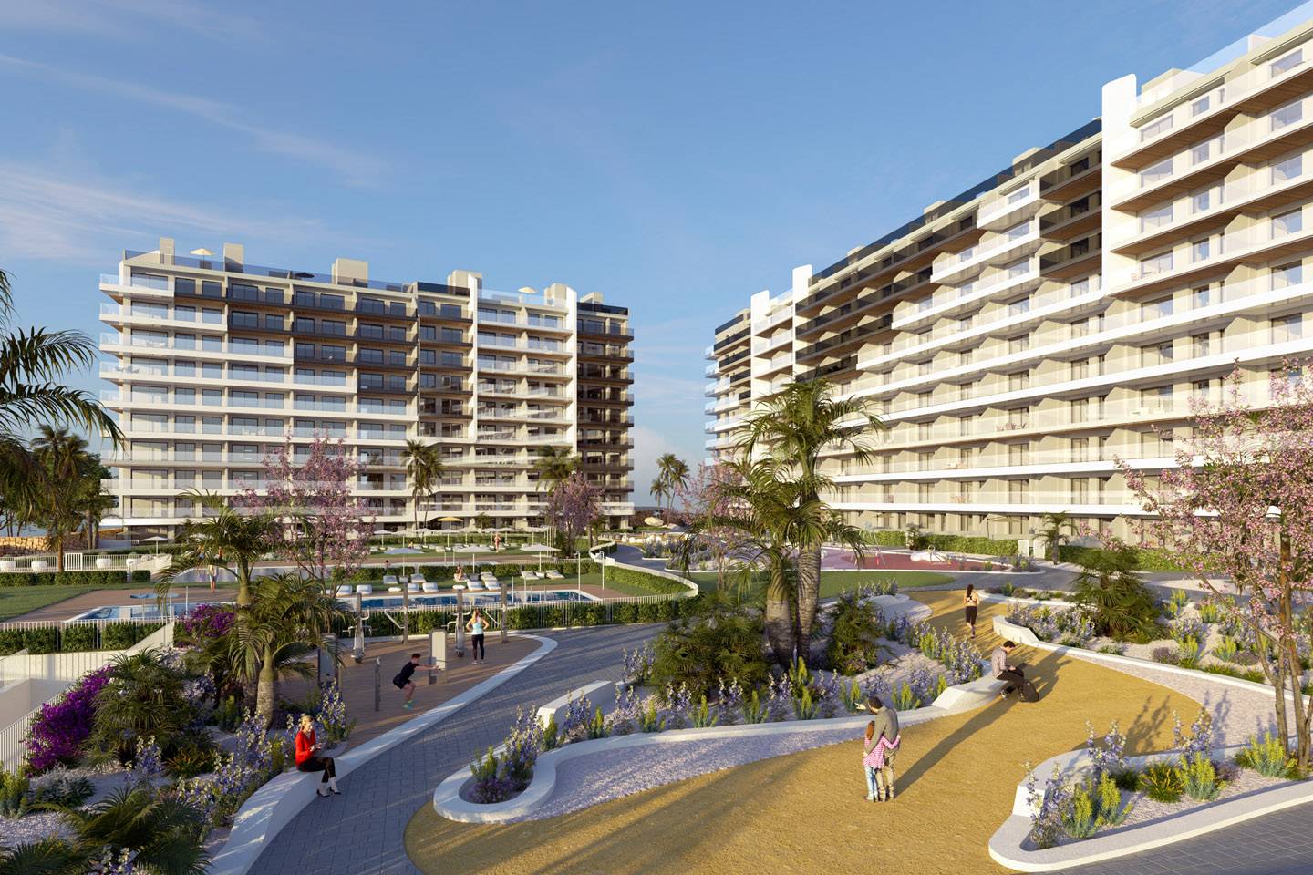 Apartamentos en venta junto al mar con el equilibrio perfecto entre tranquilidad, sol y vistas