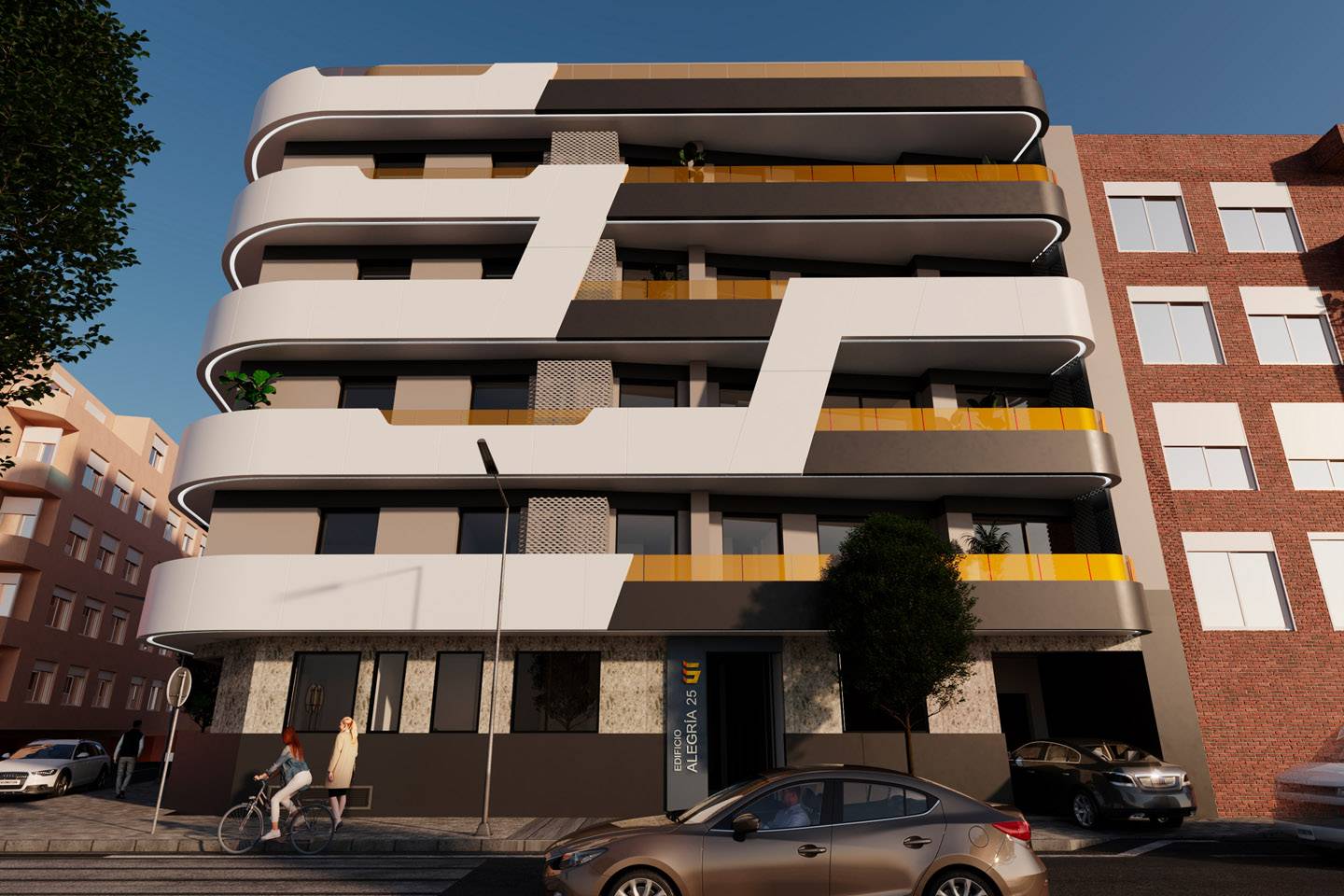 Een licht en comfortabel penthouse met riante buitenruimtes in het hart van de badplaats Torrevieja