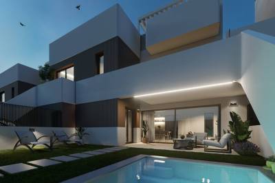 Brand new homes with direct access to your terrace with private swimming pool