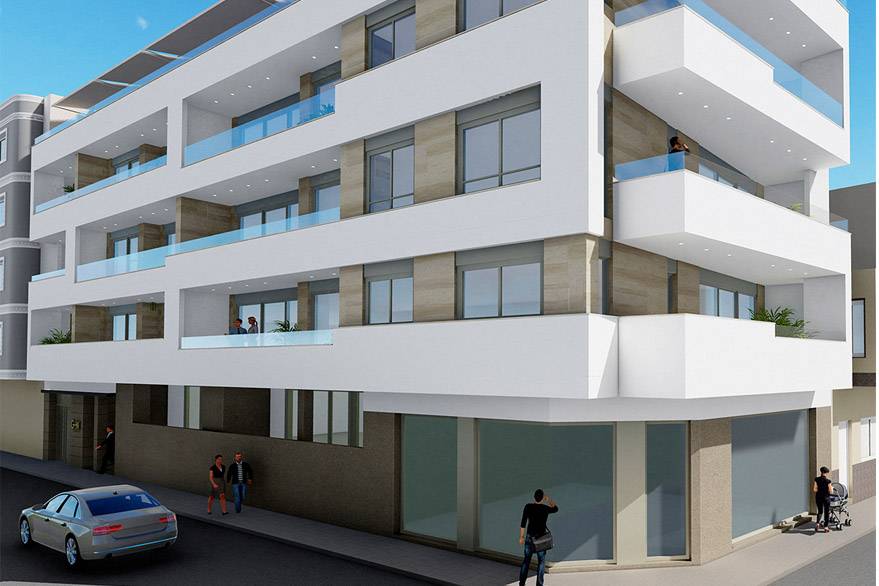 Appartement kopen in Torrevieja aan de Costa Blanca Zuid op 250 meter afstand van zee