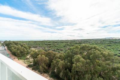 Gerenoveerd appartement met duin en zeezicht in Guardamar uitzicht duinen
