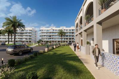 Ruim koopappartement voorzien van 3 slaapkamers, garage en inpandige berging in een rustige woonwijk aan de Costa Blanca Zuid